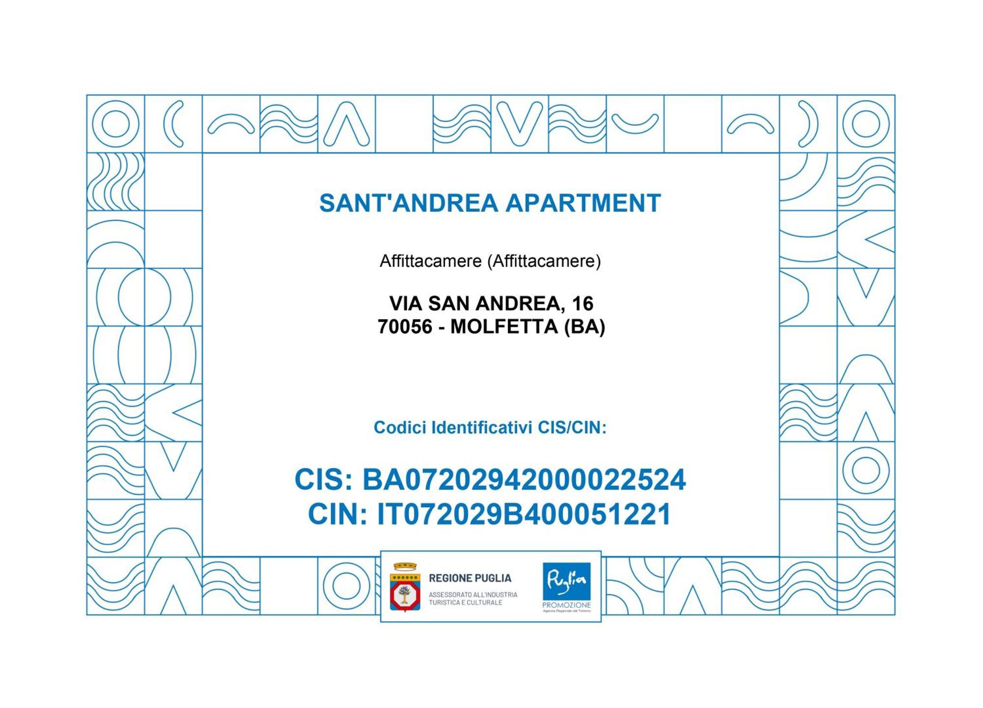 Sant'Andrea Apartment Molfetta Extérieur photo